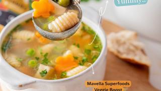 Công thức Canh rau củ đủ chất cho bé